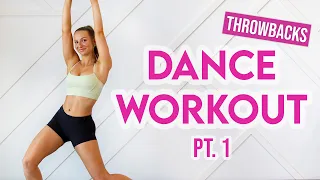 15 MIN THROWBACKS DANCE PARTY WORKOUT - Full Body/No Equipment