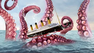 Was wäre passiert, wenn die Titanic auf den Kraken statt auf einen Eisberg getroffen wäre?