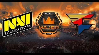 Na'Vi vs FaZe. Faceit London Major. КАМБЕК от НАВИ ?!?!?