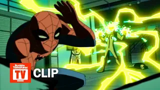 The Spectacular Spider-Man (2008) - Spider-Man vs. Electro Scene (S1E2)