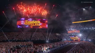 WWE SummerSlam 2022 STAGE REVEAL & Pyro Animation!