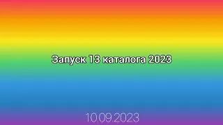 Запуск 13 каталога 2023