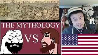 American Reacts Unbiased History: Rome I - The Roman """Mythology"""