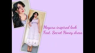 [GRWM] Megara Disneybound makeup + outfit feat. Secret Honey "I won't say" dress