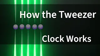 How the Tweezer Clock Works