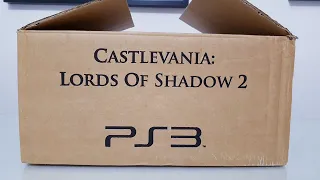 Castlevania Lord Of Shadow 2 Collectors Edition Ps3 unboxing