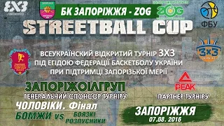 БК «ЗАПОРІЖЖЯ»-ZOG STREETBALL CUP 2016. Final. MAN