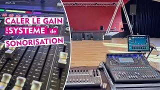 Caler rapidement le gain d'un système de sonorisation | Allen & Heath SQ-5 (en français)