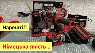 Шуруповерт Einhell TP-CD 18/80 Li BL-Solo - тест та огляд німецької якості.