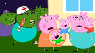 Zombie Apocalypse, Zombies Appear At The Peppa Pig House🧟‍♀️ | Peppa Pig Funny Animation