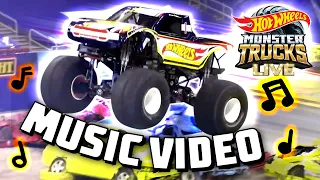 Official MUSIC VIDEO 🎶 | Crushing It ft. Hot Wheels MONSTER TRUCKS! | Hot Wheels