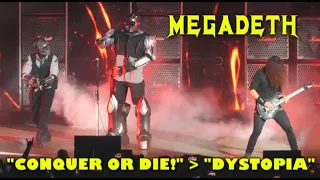 Megadeth: "Conquer Or Die!" & "Dystopia" Live 9/18/21 Indianapolis, IN