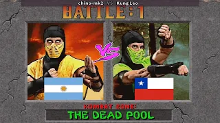 Mortal Kombat 2 - chino-mk2 vs Kung Leo