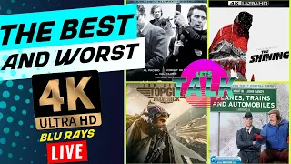 THE BEST AND WORST 4K BLU RAYS OF ALL TIME - LIVE WITH JOHN