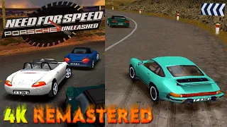 Need for Speed Porsche Unleashed Gameplay Review Longplay Remastered PSX PS1 4K