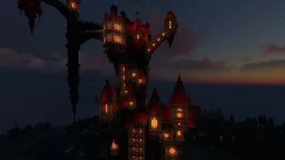 Minecraft | How to build Dracula's Castle 🦇