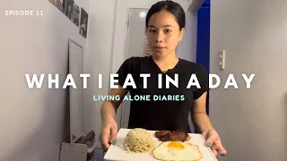 Living alone diaries (what I eat in a day)