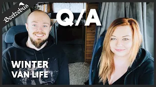 Q/A About Winter Van Life