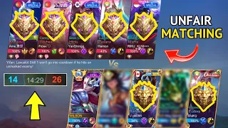 How to Win Even When You Get An Unfair Matchmaking!! | Lancelot Solo Hard Carry Gameplay - MLBB