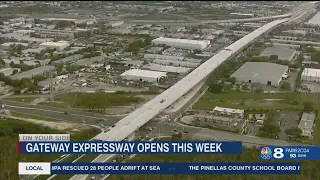 Gateway Expressway in Pinellas County opens Friday