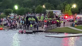 Ironman The Woodlands Texas Swim Start 2024