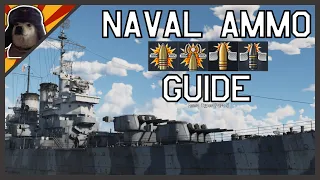 Naval Ammo Types in War Thunder EXPLAINED | War Thunder Ship Ammo Guide