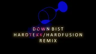 LOST - Down Bist (deMusiax Hardtekk Remix / Hardfusion) [Lyrics Video]