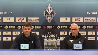 3. Liga | 32. Spieltag | RW Essen - SV Waldhof | Pressekonferenz vor dem Spiel