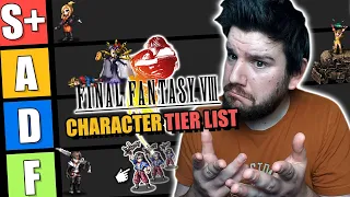 WHO IS THE BEST In Final Fantasy 8!? | FFVIII Character Tier List