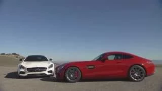 Mercedes-AMG GT S Edition 1 - designo diamond white bright and Mercedes AMG GT S Fire | AutoMotoTV