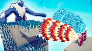 100x ICE MUMMY + GIANT vs EVERY GOD - TABS | Totally Accurate Battle Simulator 2024