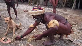 Visiting the Dani tribe in Papua.