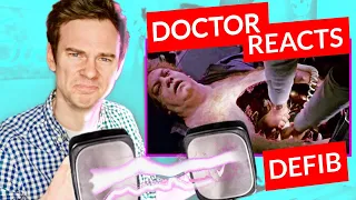 Doctor Reacts to DEFIBRILLATOR scenes from Film & TV