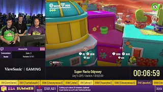 Super Mario Odyssey [Any% (2P)] by Dansta2106 and TiloTech - #ESASummer22