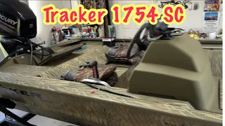 Rigging out a Tracker Grizzly 1754 SC Aluminum Boat |  #trackerboats #tinyboatnation #tinboat