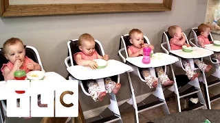 Feeding And Bathing 5 Babies | Outdaughtered | S2 Episode 1