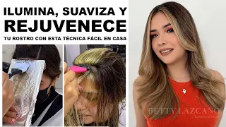 Ilumina y rejuvenece tu cara con este mechón que potencia tu imagen (hazlo en casa)  | Betty Lazcano