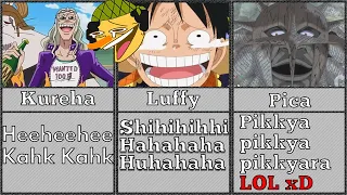 One Piece Laughs ~ 50 Character Unique Level Laugh ~  😂 😂 #onepiece #anime #onepiecelaughs