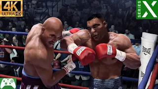 FIGHT NIGHT CHAMPION (Xbox Series X) Mike Tyson vs Evander Holyfield - 4K HDR 60 FPS - Gameplay