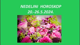 Jasminka Holclajtner-Royal Astro Studio-NEDELJNI HOROSKOP ZA PERIOD OD 20.-26.5.2024.