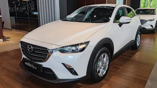 2023 Mazda CX-3 White Color - SUV 5 Seats | Exterior and Interior