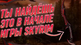 😱Ты НАЙДЁШЬ Это Оружие Начале Игры😮Skyrim Лучшие Оружия В Начале Игры⚡️Лёгкий Старт Skyrim