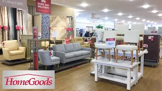 HOMEGOODS ARMCHAIRS SOFAS COUCHES FURNITURE HOME DECOR SHOP WITH ME SHOPPING STORE WALK THROUGH