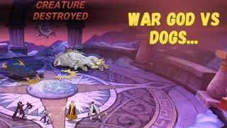 RAGNAROK TAKES ON SKOLL AND HATI!! (7DS Grand Cross // Dogs Showcase)