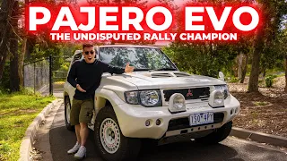 ULTRA RARE Mitsubishi Pajero EVOLUTION - 4X4 Dakar Rally Off-Road Champion REVIEW