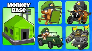 Next-Level TIER 5 Tower! | Army Base in BTD 6!