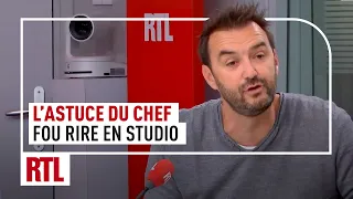 Cyril Lignac : fou rire général en studio !