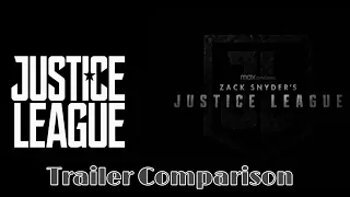 Justice League Special Comic Con Footage (Trailer Comparison)