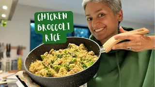 DINNER IN 15  MINUTES | Chicken and broccoli rice | Healthy and quick meal | Food with Chetna
