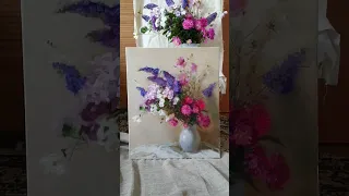 скоро - букет из цветов сентября
